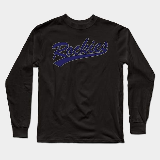 Rockies Long Sleeve T-Shirt by Nagorniak